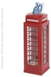 GOKI 14091 Spardose im Telefonzellendesign