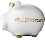 KCG Spardose Wunschtraum, beige/gold