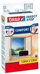 tesa Fliegengitter Comfort f&uuml;r Fenster anthrazit, 1,30m x 1,30m