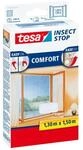 tesa Fliegengitter Comfort f&uuml;r Fenster anthrazit, 1,30m x 1,50m