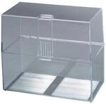 Herlitz A6 Karteikasten Lernbox transparent leer
