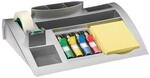 Post-it&reg; Tisch-Organizer, gef&uuml;llt, 256 x 68 x 168 mm, silbermetallic
