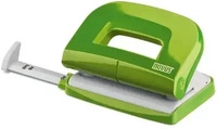 NOVUS 025-0599 Locher E 210 fresh, bis 10 Blatt fresh gr&uuml;n/grau, Anschlagschiene