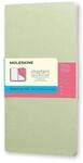 Moleskine Chapter-Notizheft hellgr&uuml;n, Punktraster, Slim Medium