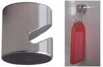 Franken Neodym-Magnethaken, rund, Durchm.: 16 mm, chrom