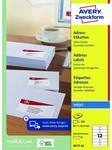 Avery Zweckform J8177-25 Adress-Etiketten, A4 99,1 x 42,3 mm, 25 Bogen/300