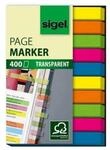 Sigel Haftmarker micro transparent, 50 x 75mm