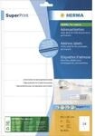 HERMA 8635 Etiketten A4 99,1x38,1mm wei&szlig; 10 Blatt