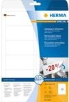 HERMA Etiketten, abl&ouml;sbar, wei&szlig;, 88,9 x 46,6mm, 300 St&uuml;ck