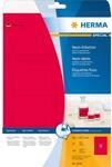 HERMA Etiketten, neonrot, 99,1 x 67,7mm, 160 St&uuml;ck