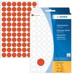 HERMA Etikett Farbpunkt rot &Oslash; 13mm 2646 St&uuml;ck