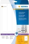 HERMA Inkjet Ordneretiketten, wei&szlig;, 38 x 297mm, 125 St&uuml;ck