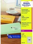 Avery Zweckform L7551-25 Adress-Etiketten, A4 38,1 x 21,2 mm, 25 Bogen/1.625