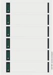 Leitz 16862085 R&uuml;ckenschilder f&uuml;r Standard- und Hartpappe-Ordner, grau, 150 St&uuml;ck
