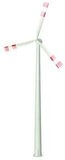 VIESSMANN 1370 H0 Windrad mit drehenden Fl&uuml;geln