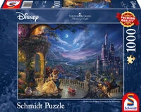 SCHMIDT SPIELE 59484 Disney, Die Sch&ouml;ne und das Biest, Tanz im Mondlicht