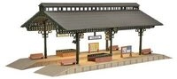 VOLLMER 47530 N Bahnsteighalle mit LED-Beleuchtung, Funktionsbausatz
