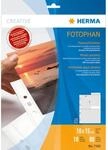 HERMA Fotophan Fotosichth&uuml;llen, 10 x 15cm hoch, wei&szlig;, 10 H&uuml;llen