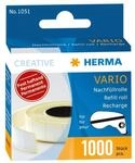 HERMA Vario Nachf&uuml;llrolle, fest haftend, 1000 Klebest&uuml;cke
