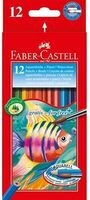 FABER-CASTELL 114413 Buntstift Kinder Aquarell 12erKartonetui