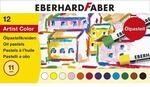 Eberhard Faber Artist Color &Ouml;lpastellkreiden in 12 leuchtenden Farben