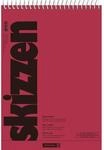 BRUNNEN Skizzenblock, rot, 110g/m&sup2;, A5, 30 Blatt