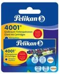 Pelikan Tintenpatrone 4001&reg; f&uuml;r Lamy-F&uuml;llhalter, k&ouml;nigsblau, Blister mit 2...