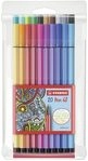 STABILO 6820/PL Premium-Filzstift - STABILO Pen 68 - 20er Pack - mit 20 verschiedenen