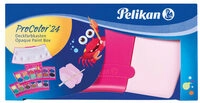 PELIKAN 724252 Pelikan Farbkasten Procolor&reg;, Pink, 24 Farben