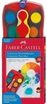 Faber-Castell Farbkasten Connector 12 Farben mit Deckwei&szlig;