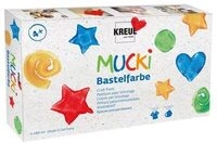 C.KREUL 24160 MUCKI Bastelfarbe 6er Set 80 ml