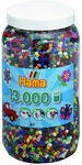 HAMA 211-67 Dose mit 13000 Perlen, Volltonmix