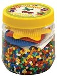 HAMA 2052 Dose mit Perlen und Stiftplatten, 4000 Perlen