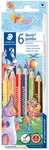 STAEDTLER 128 NC6 Buntstift Noris jumbo 6 St&uuml;ck FSC 100%
