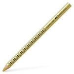FABER-CASTELL 110981 Buntstift Jumbo Grip Metallic Gold