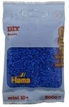 HAMA 501-09 Mini-Perlen, 2000 St&uuml;ck hellblau