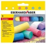 Eberhard Faber Stra&szlig;enmalkreide, 6 St&uuml;ck