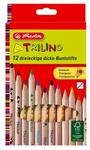 Herlitz Trilino 12er FSC100% Jumbo Dreikantbuntstifte