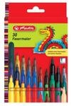 Herlitz Fasermaler, 30er Karton-Etui