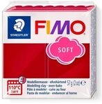 STAEDTLER 8020-26 FIMO&reg; soft ofenh&auml;rtende Modelliermasse, 57g, kirschrot
