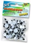 Folia Wackelaugen mit Wimpern 100 st&uuml;ck wei&szlig;