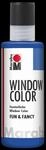 Marabu 40604055 Marabu Window Color fun & fancy Ultramarinblau 055, 80 ml
