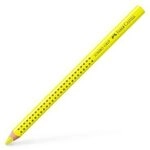 FABER-CASTELL 110904 Buntstift Jumbo Grip lichtgelb lasierend