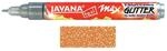 KREUL 92670 Javana texi m&auml;x Glitter f&uuml;r helle und dunkle Stoffe Gold