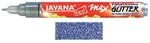 KREUL 92665 Javana texi m&auml;x Glitter f&uuml;r helle und dunkle Stoffe Violett