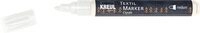 C.KREUL 92760 KREUL Textil Marker Opak medium Wei&szlig;
