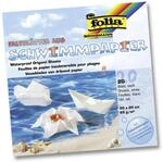 Folia Schwimmpapier 65G 20 x 20cm 20 Blatt, weiss