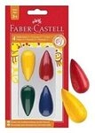 FABER-CASTELL 120405 Malkreide Birne 4er Blister