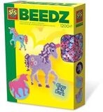 SES 06115 B&uuml;gelperlenset Einhorn Glow in the Dark