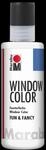 Marabu 40604070 Marabu Window Color fun & fancy Wei&szlig; 070, 80 ml